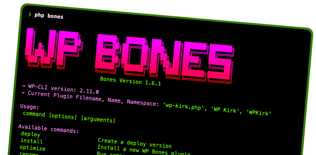 PHP Bones